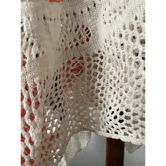 Anthropologie Sleeping on Snow Dress Crochet Asymmetric Print Knit - Picture 11 of 14